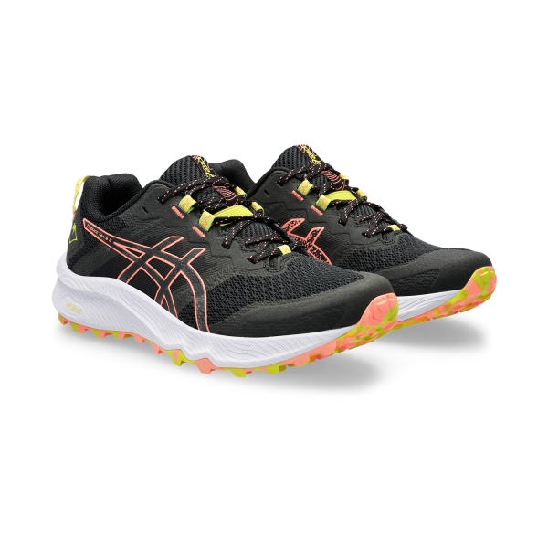 Asics Trabuco Terra 2 - Black/Sun Coral