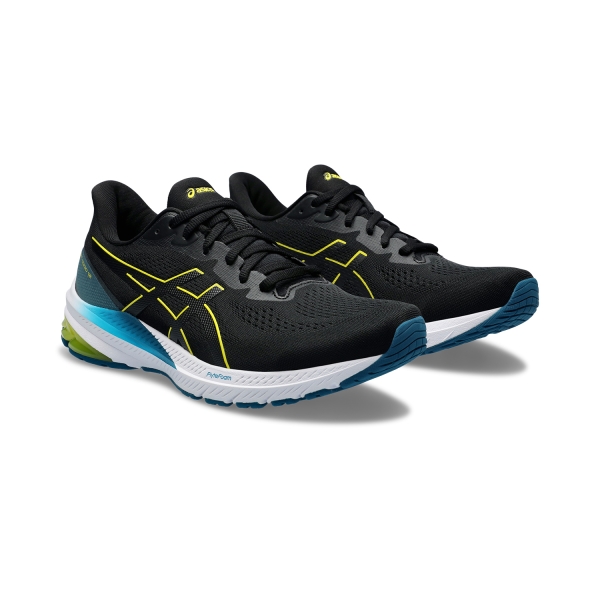 Asics GT 1000 12 - Black/Bright Yellow