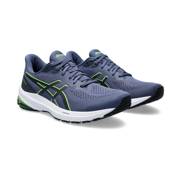 Asics GT 1000 12 - Thunder Blue/Electric Lime