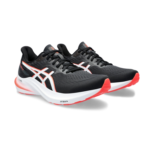 Asics GT 2000 12 - Black/Sunrise Red