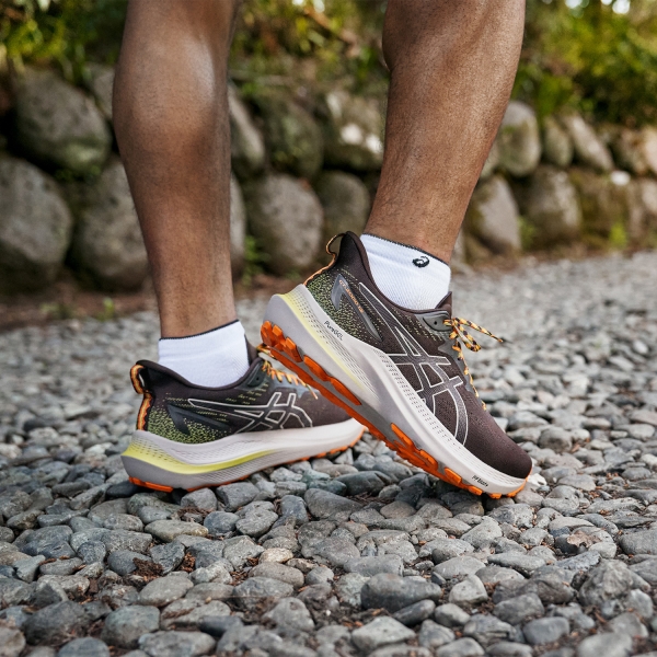 Asics GT 2000 12 TR - Nature Bathing/Neon Lime