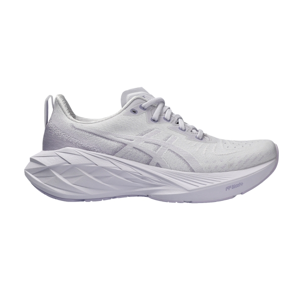 Zapatillas Running Performance Mujer Asics Novablast 4  Lilac Hint/Faded Ash Rock 1012B510020