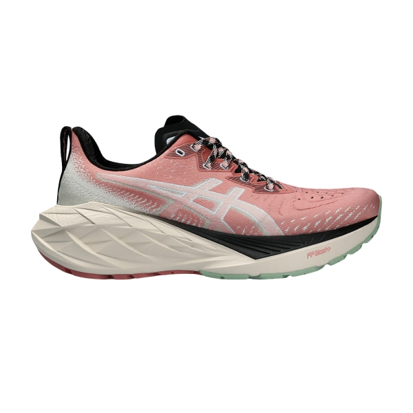 Women's Performance Running Shoes Asics Novablast 4 TR  Nature Bathing/Rose Rouge 1012B654250