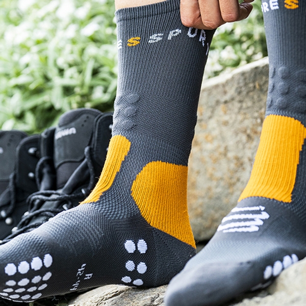 Compressport Hiking Socks - Magnet/Autumn Glory