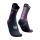 Compressport Pro Racing V4.0 Trail Socks - Magnet/Magenta