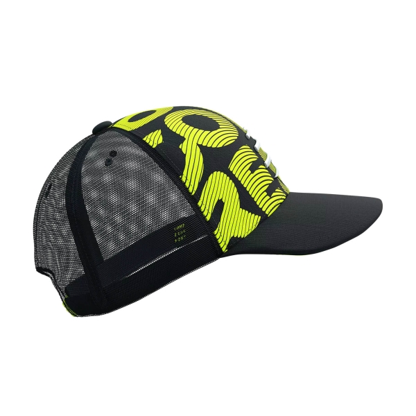 Compressport Trucker Gorra - Black/Fluo Yellow