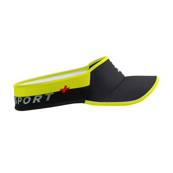 Compressport Ultralight Visiera - Black/Fluo Yellow