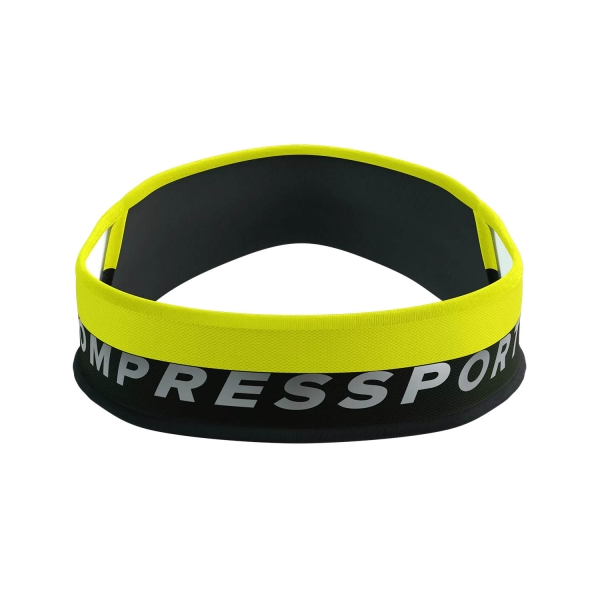 Compressport Ultralight Visiera - Black/Fluo Yellow