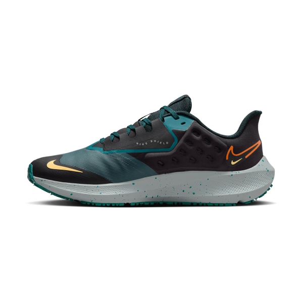 Nike Air Zoom Pegasus 39 Shield - Deep Jungle/Safety Orange/Geode Teal