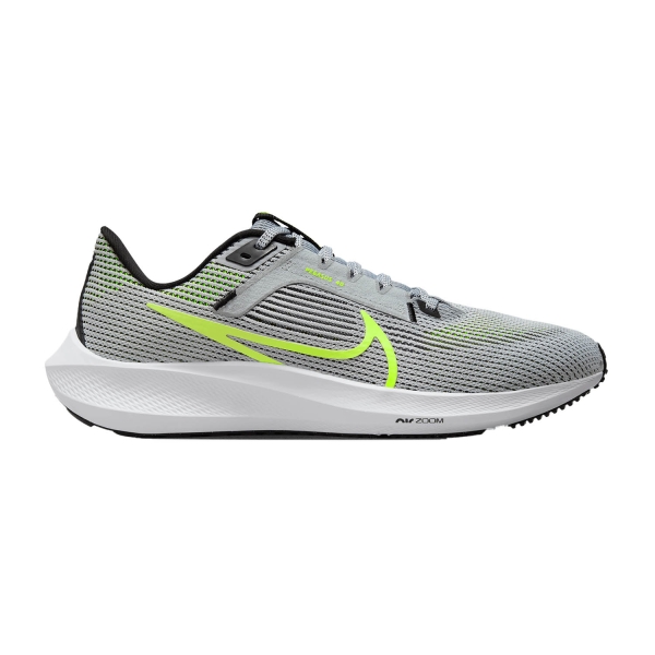 Men's Neutral Running Shoes Nike Nike Air Zoom Pegasus 40  Wolf Grey/Volt/Black/White  Wolf Grey/Volt/Black/White 