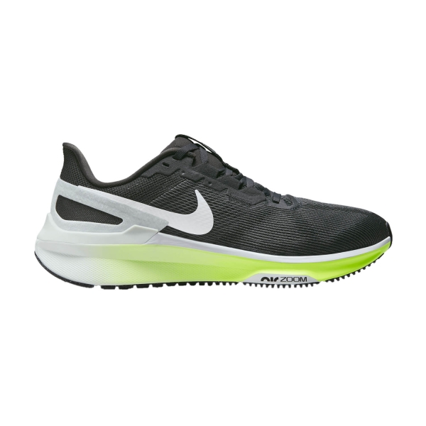 Scarpe Running Stabili Uomo Nike Nike Air Zoom Structure 25  Anthracite/White/Volt/Pure Platinum  Anthracite/White/Volt/Pure Platinum 