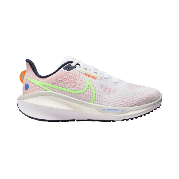 Women's Neutral Running Shoes Nike Vomero 17  White/Lime Blast/Photon Dust/Polar FB8502100
