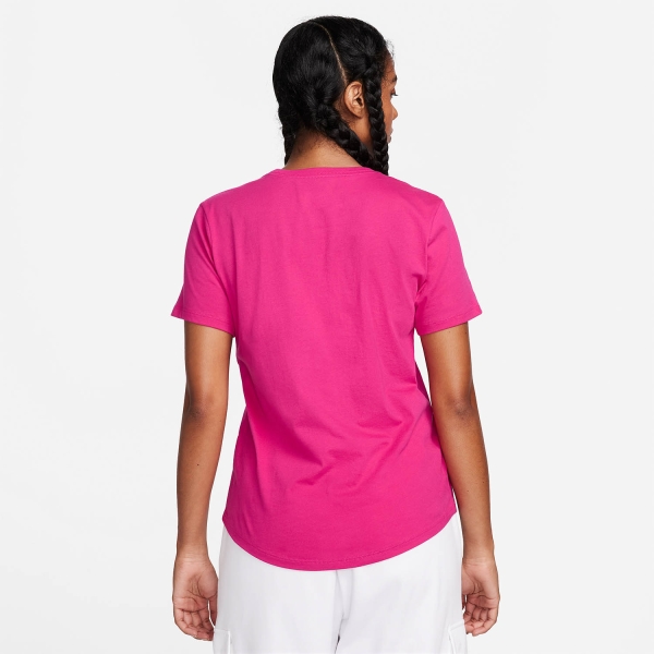 Nike Club Essentials Camiseta - Fireberry/White