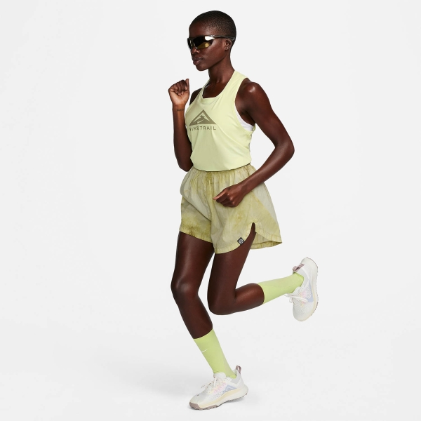 Nike Dri-FIT Logo Top - Luminous Green/Neutral Love