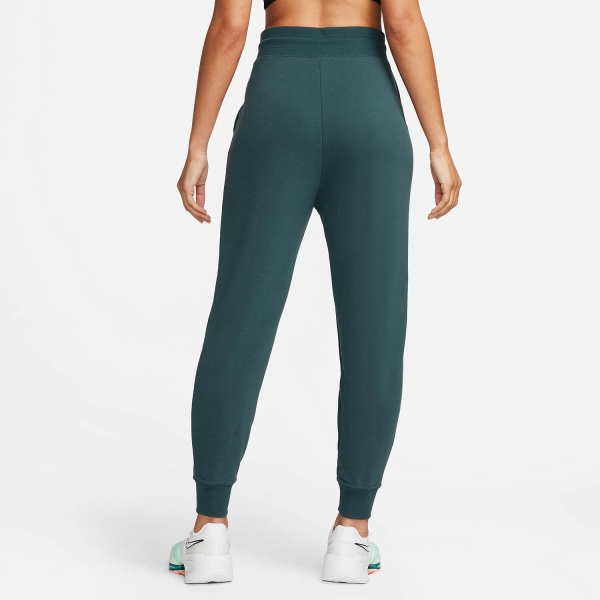 Nike Dri-FIT One Pantaloni - Deep Jungle/Metallic Silver
