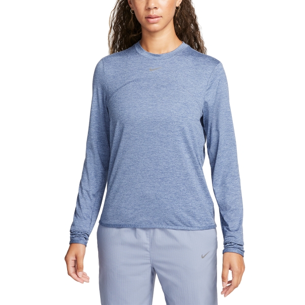 Women's Running Shirt Nike Nike DriFIT Swift Element UV Shirt  Ashen Slate/Reflective Silver  Ashen Slate/Reflective Silver 