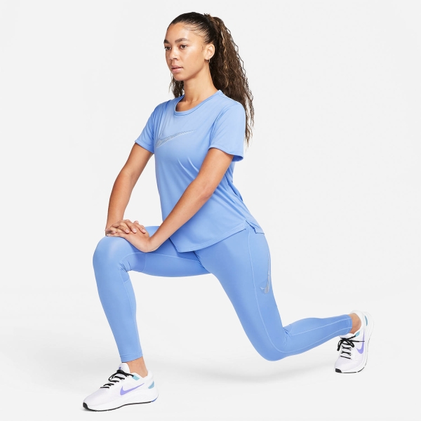 Nike Dri-FIT Swoosh Camiseta - Polar/Diffused Blue