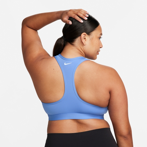 Nike Dri-FIT Swoosh Sports Bra - Polar/Melon Tint/Diffused Blue