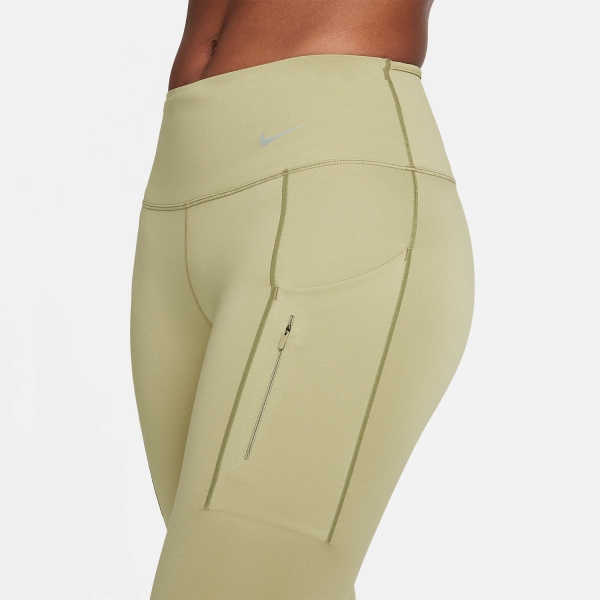 Nike Go Swoosh 7/8 Tights - Neutral Olive/Black