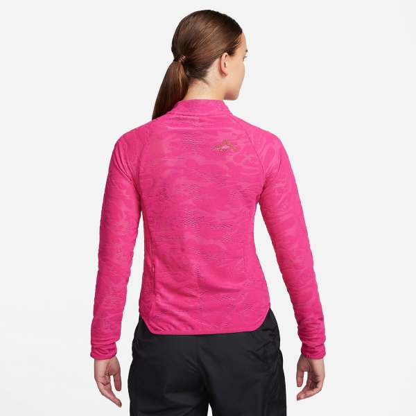 Nike Trail Pro Maglia - Fireberry/Cedar