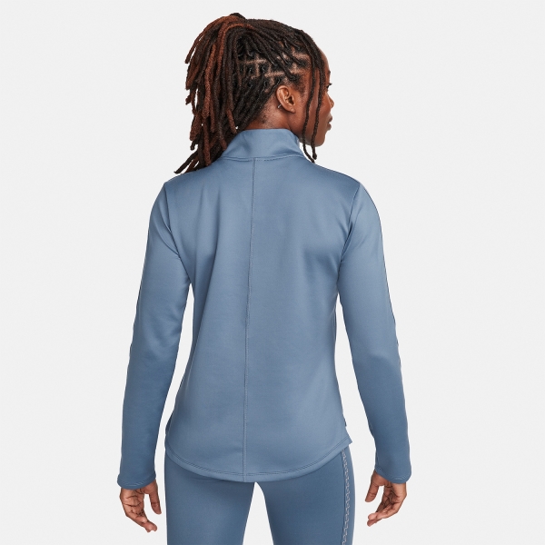 Nike One Therma-FIT One Camisa - Diffused Blue/White