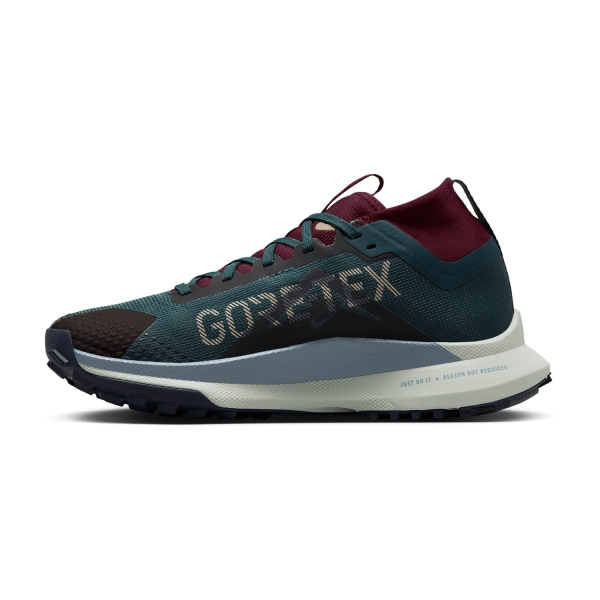 Nike React Pegasus Trail 4 GTX - Deep Jungle/Khaki/Night Maroon