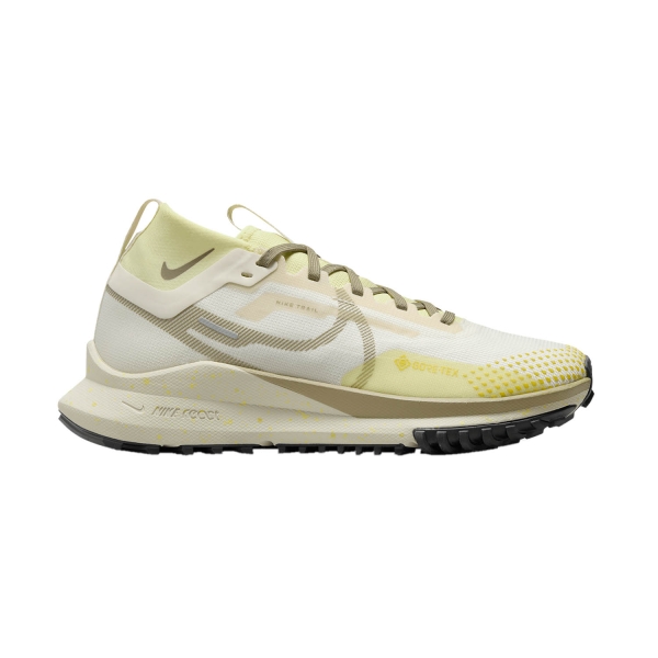 Scarpe Trail Running Donna Nike Nike React Pegasus Trail 4 GTX  Pale Ivory/Neutral Olive/Luminous Green  Pale Ivory/Neutral Olive/Luminous Green 