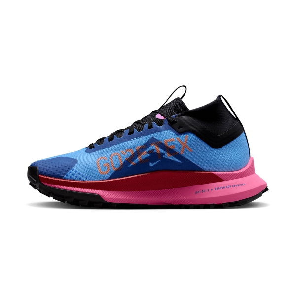 Nike React Pegasus Trail 4 GTX - University Blue/Safety Orange/Pink Glow