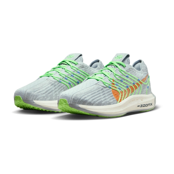 Nike Pegasus Turbo Next Nature - Pure Platinum/Bright Mandarin/Wolf Grey