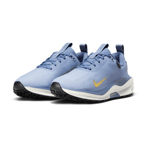 Nike InfinityRN 4 GTX - Ashen Slate/Metallic Gold/Diffused Blue