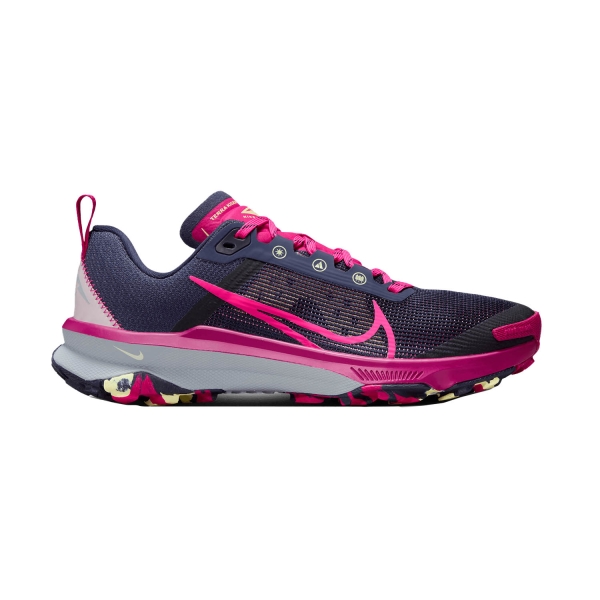 Women's Trail Running Shoes Nike Nike React Terra Kiger 9  Purple Ink/Fierce Pink/Platinum Violet  Purple Ink/Fierce Pink/Platinum Violet 