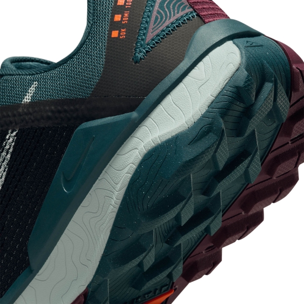 Nike React Wildhorse 8 - Black/Sea Glass/Deep Jungle/Night Maroon