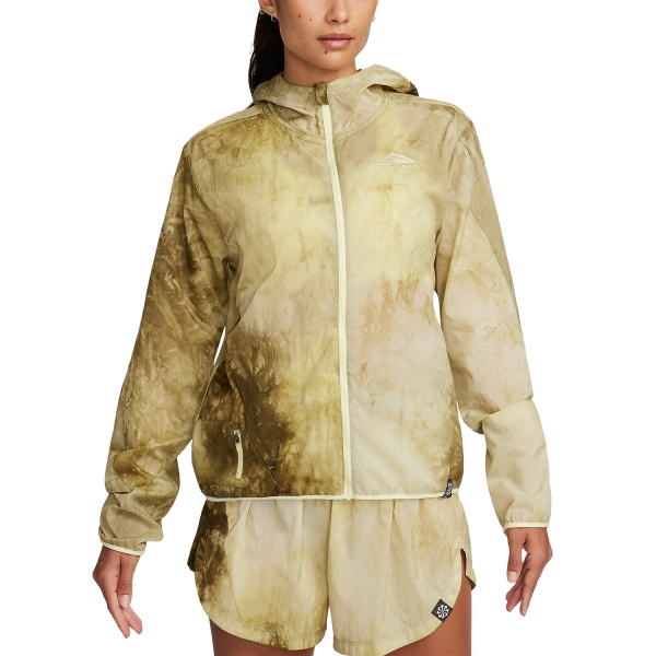Women's Running Jacket Nike Repel Jacket  Neutral Olive/Luminous Green DX1041276