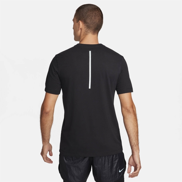 Nike Run Division Men s Running T Shirt Black