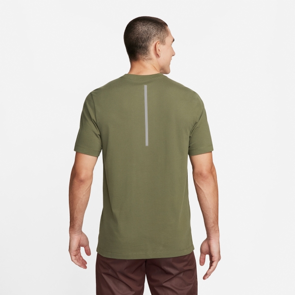 Nike Run Division T-Shirt - Medium Olive