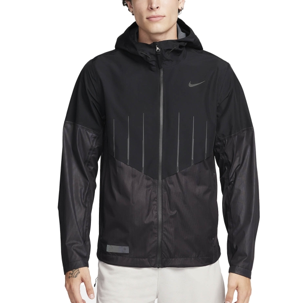 Men's Running Jacket Nike StormFIT ADV Aerogami Jacket  Black/Reflective Black FD0410010