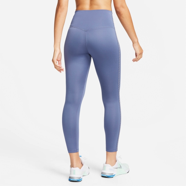Nike Therma-FIT One 7/8 Tights - Diffused Blue/White