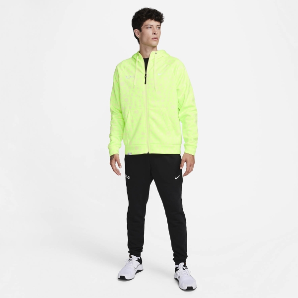 Nike Therma-FIT Studio 72 Hoodie - Lime Blast/Luminous Green/White