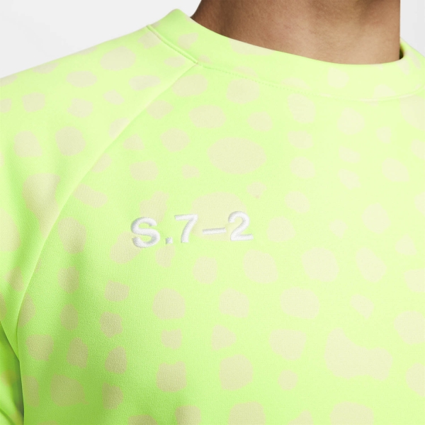 Nike Therma-FIT Printed Studio 72 Sudadera - Lime Blast/White