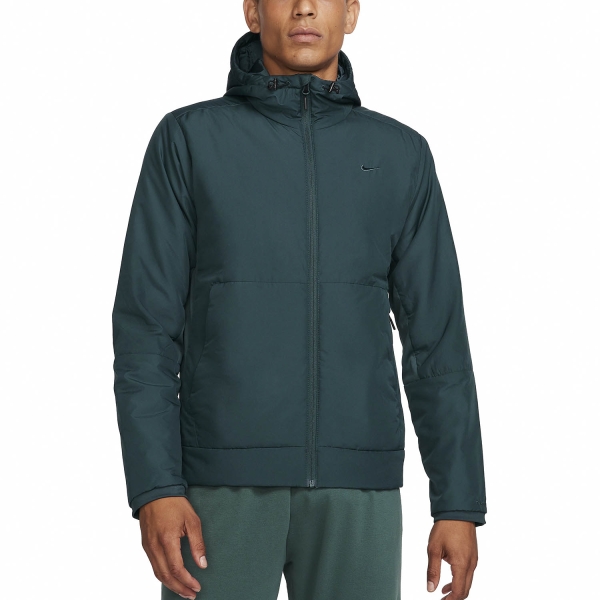 Men's Training Jacket and Hoodie Nike Nike Unlimited ThermaFIT Jacket  Deep Jungle  Deep Jungle 