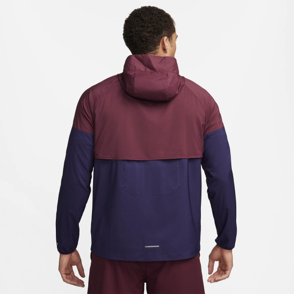 Nike Windrunner Men's Running Jacket - Night Maroon/Purple Ink/