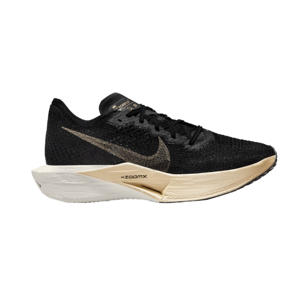 Men's Performance Running Shoes Nike ZoomX Vaporfly Next% 3  Black/Metallic Gold Grain/Black/Oatmeal DV4129001