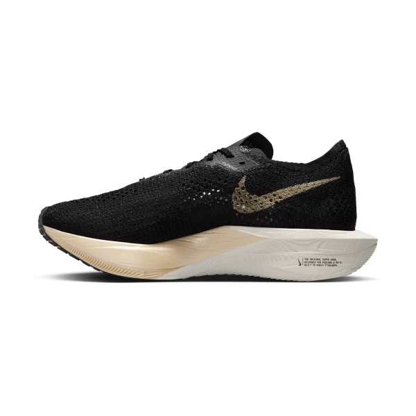 Nike ZoomX Vaporfly Next% 3 - Black/Metallic Gold Grain/Black/Oatmeal