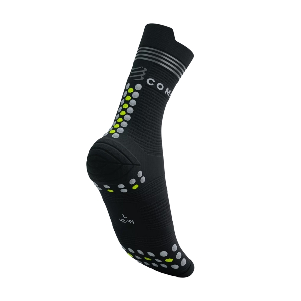 Compressport Pro Racing V4.0 Flash Calze - Black/Fluo Yellow