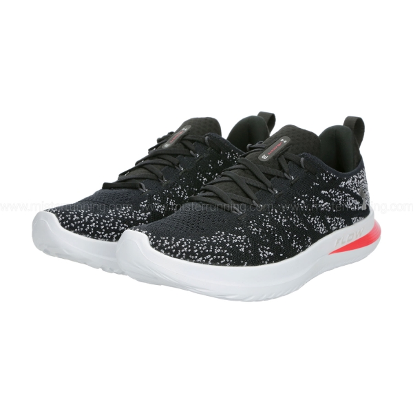 Under Armour Flow Velociti Wind 3 - Black/Mod Gray/Metallic Silver