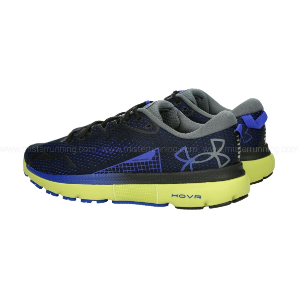 Under Armour HOVR Infinite 5 - Black/Lime Yellow/Team Royal