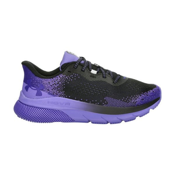 Women's Neutral Running Shoes Under Armour HOVR Turbulence 2  Black/Violet Storm/Electric Purple 30265250002