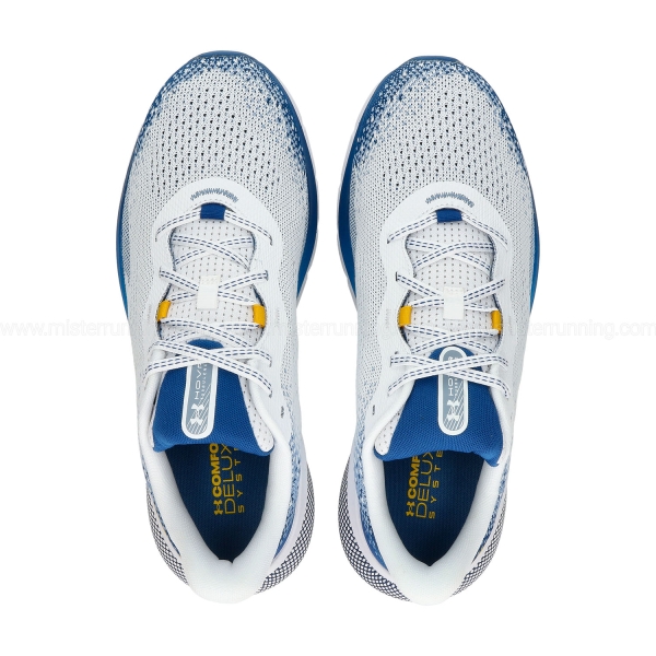 Under Armour HOVR Turbulence 2 - White/Varsity Blue/Tahoe Gold
