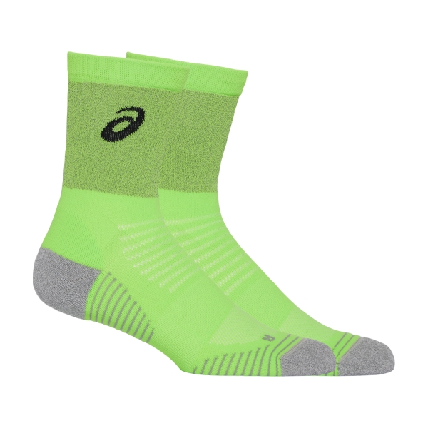 Asics Lightweight Lite Show Run Crew Socks - Lime Burst