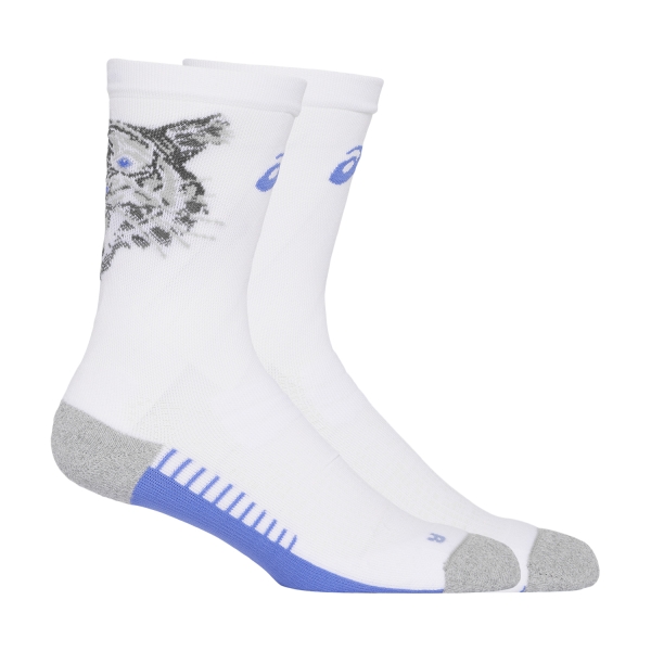 Asics Performance Cushioned Socks - Brilliant White/Sapphire